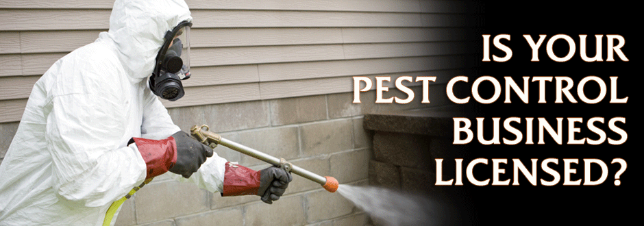 Is Your Pest Control Business Licensed?